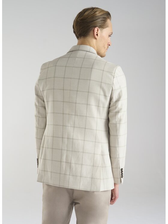 Pako Lorente Pako Lorente Marynarka P24SF-3X-024 Beżowy Slim Fit