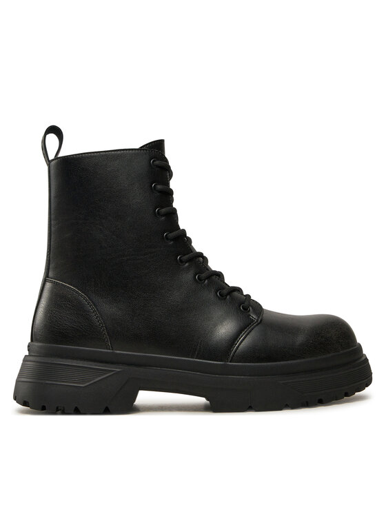 Guess Guess Turistická obuv Palermo Boot FMFPAL ELE11 Černá