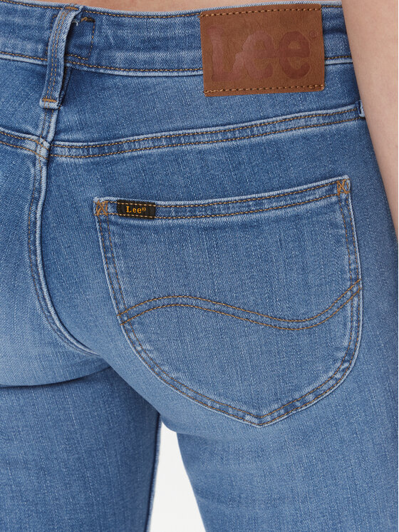 Lee Lee Jeansy 112338294 Niebieski Skinny Fit