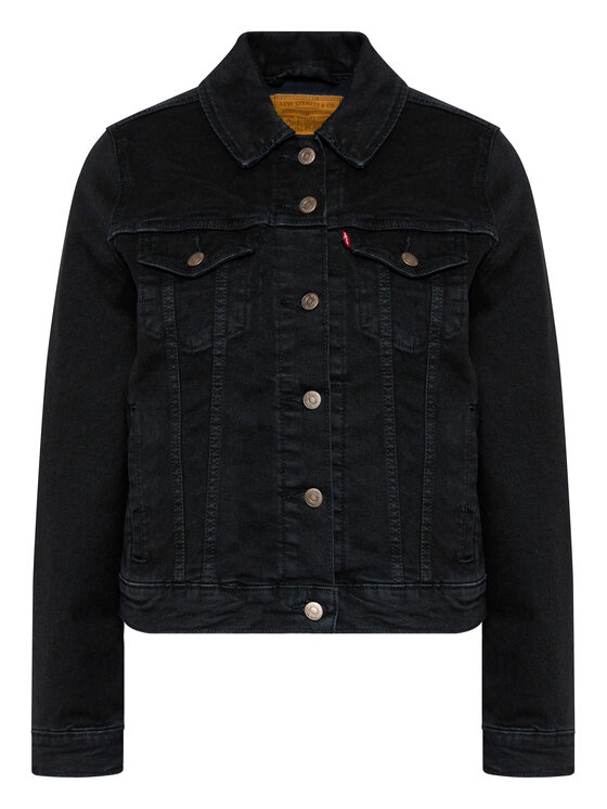 Levi s Giacca di jeans Original Trucker 29945 0070 Nero Regular Fit Modivo