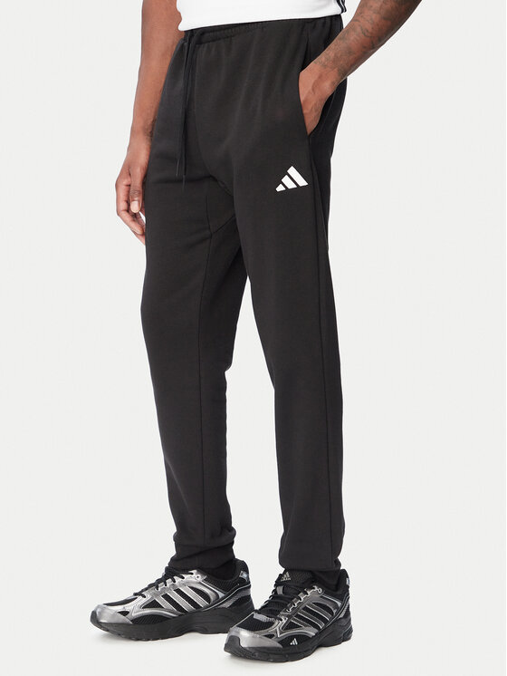 adidas adidas Pantaloni da tuta Essentials Feelcozy JE3815 Nero Regular Fit