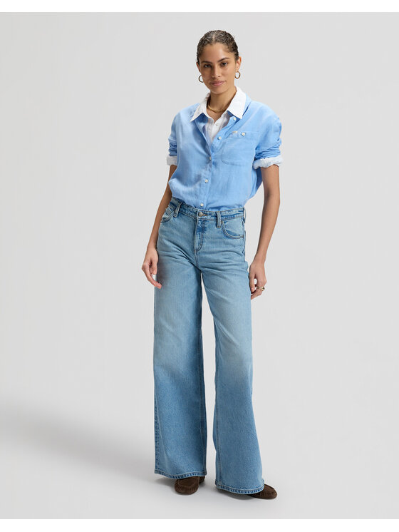 Lee Lee Jeansy HOPE Niebieski Loose Fit