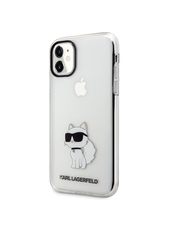 KARL LAGERFELD KARL LAGERFELD Etui na telefon iPhone 11 Przezroczysty