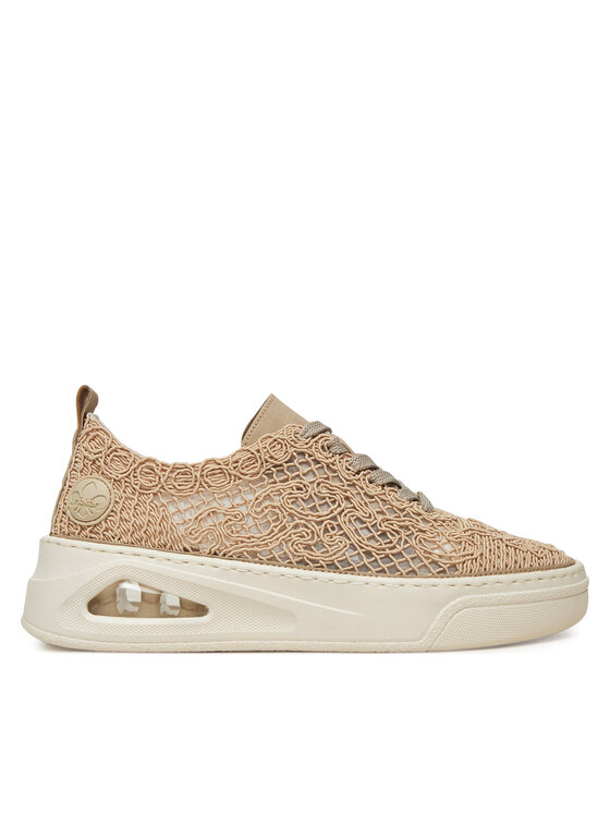 Rieker Rieker Halbschuhe N6409-62 Beige