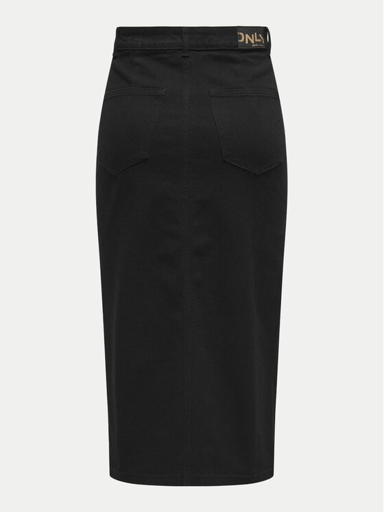 ONLY ONLY Gonna di jeans Siri 15324365 Nero Regular Fit