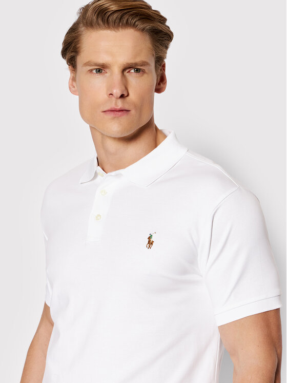 Polo Ralph Lauren Polo Ralph Lauren Polo 710685514001 Λευκό Slim Fit