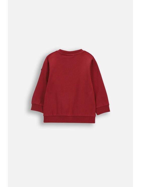Coccodrillo Coccodrillo S dlhými rukávmi WC6143102HBN-017 Bordová Regular Fit