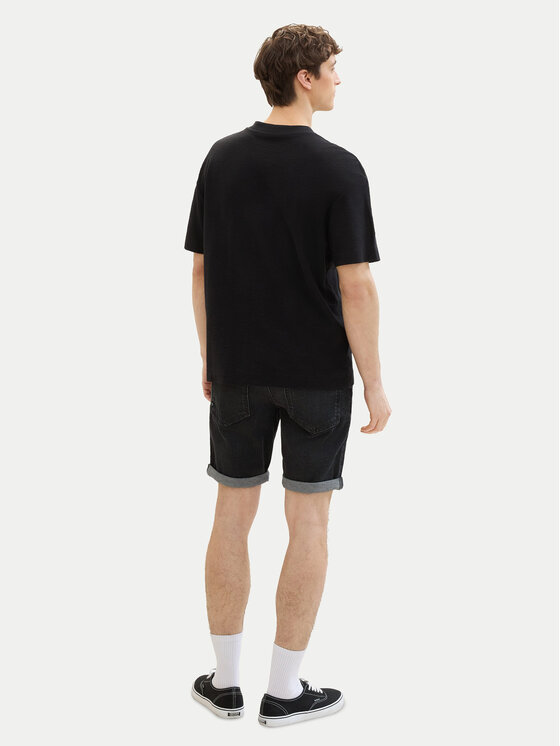 Tom Tailor Denim Tom Tailor Denim Дънкови шорти 1040209 Сив Regular Fit