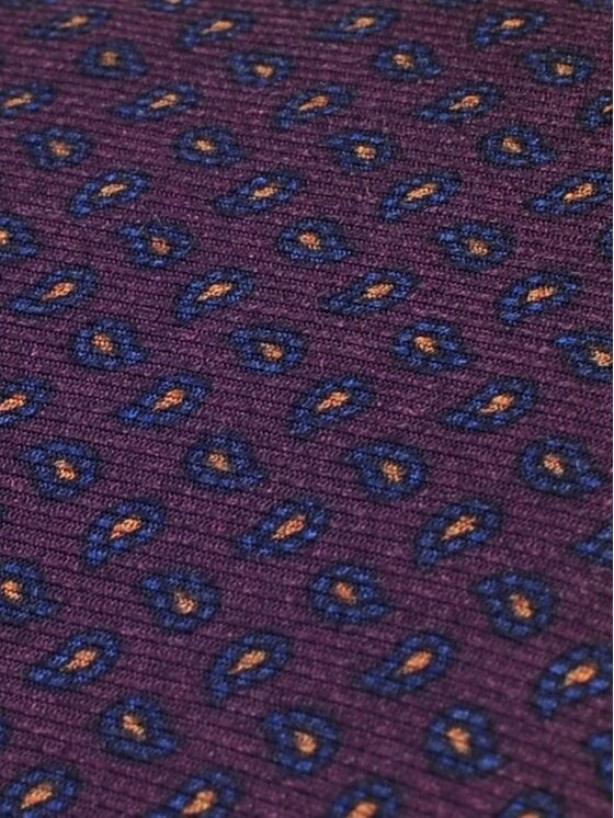 ELSNER ELSNER Γραβάτα JEDWAB ANCIENT MADDER A1119 Μωβ