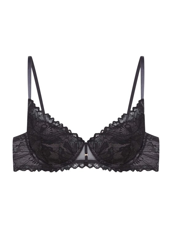 Esotiq Esotiq Biustonosz push-up 42308 Czarny