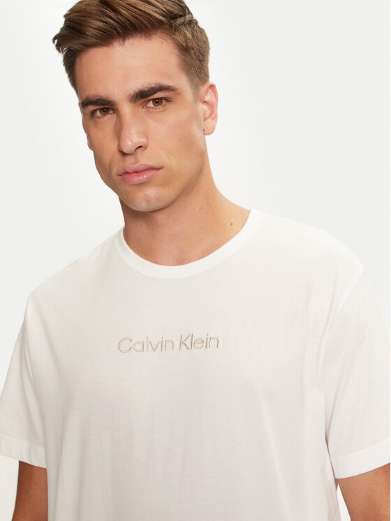 Calvin Klein Underwear Calvin Klein Underwear Marškinėliai 000NM2748E Balta Regular Fit