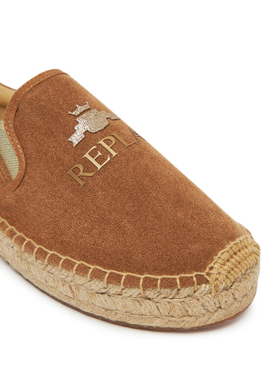 REPLAY REPLAY Espadryle GWF22 .000.C0086T Beżowy