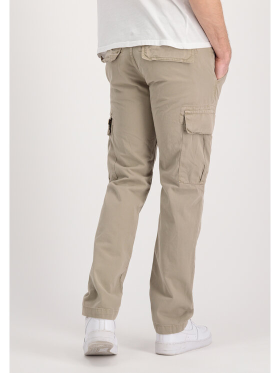Alpha Industries Alpha Industries Spodnie cargo Agent Pant Żółty Straight Leg