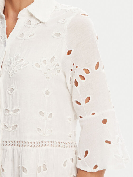 Iconique Iconique Pluusikleit IC25-005 Valge Relaxed Fit