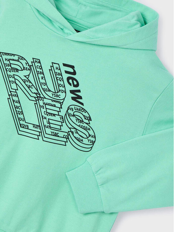 Mayoral Mayoral Felpa 3416 Verde Regular Fit