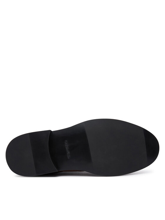 Calvin Klein Calvin Klein Cipele Ess Rubber Derby Su HM0HM02269 Tamno smeđa