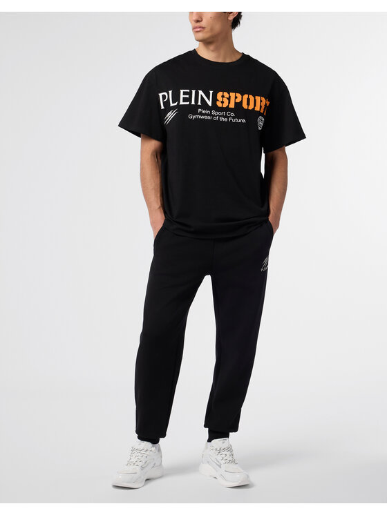 Plein Sport Plein Sport T-Shirt 28479 Czarny Regular Fit