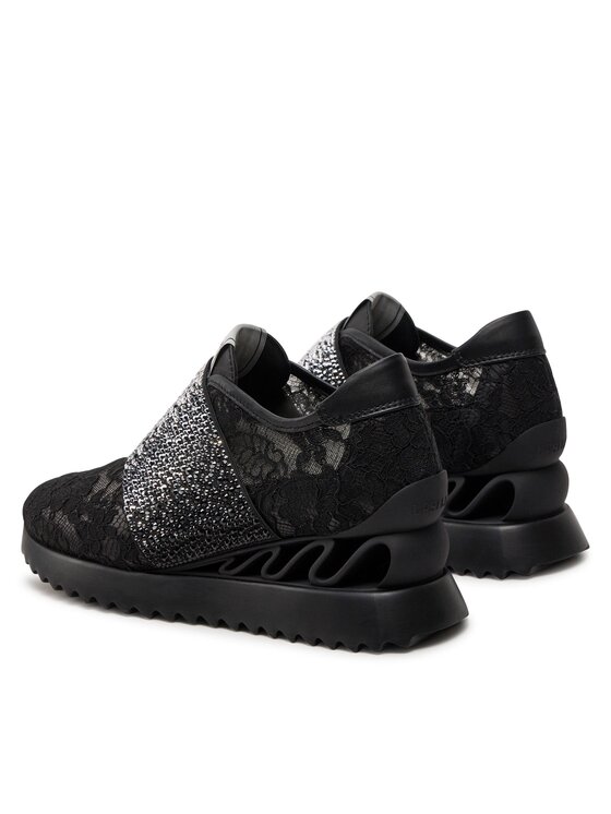 Le Silla Le Silla Sneakersy Reiko 6846N040ZGPPLAC001 Černá