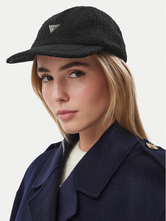 Guess Guess Καπέλο Jockey AW5626 POL01 Μαύρο
