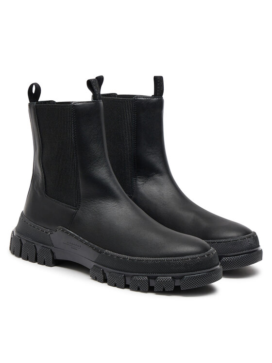 Weekend Max Mara Weekend Max Mara Боти тип челси Ellisse 2425796035600 Черен