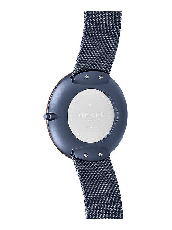 Obaku Obaku Zegarek V245GXLLML Niebieski