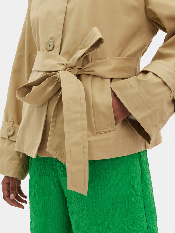Custommade Custommade Übergangsjacke Francheska 999512802 Beige Regular Fit
