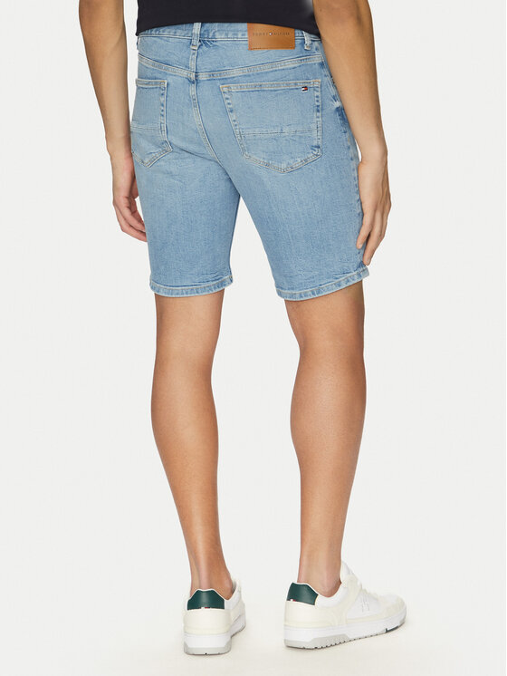 Tommy Hilfiger Tommy Hilfiger Pantaloni scurți de blugi Brooklyn MW0MW39195 Albastru Slim Fit
