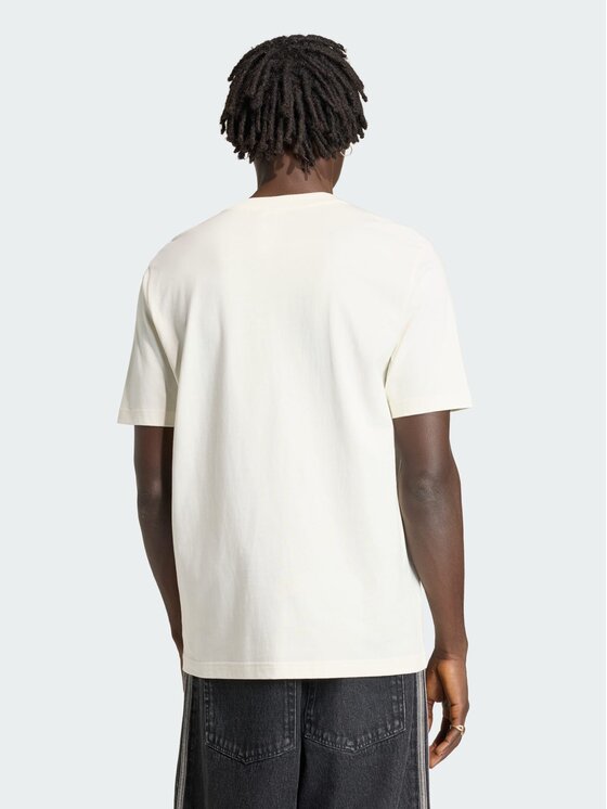 adidas adidas Koszulka techniczna 162051 Biały Regular Fit