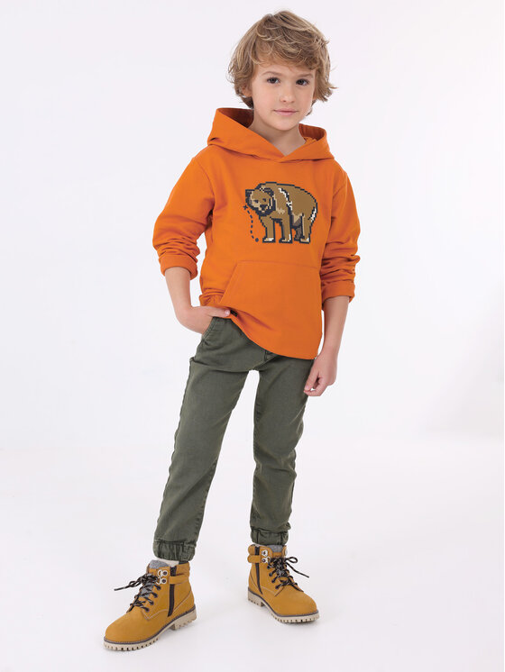 Mayoral Mayoral Felpa 4.422 Arancione Regular Fit
