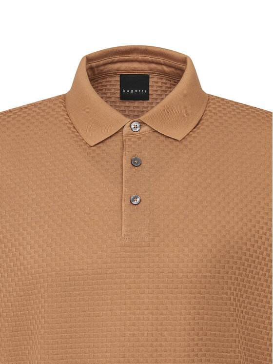 Bugatti Bugatti Polo särk 8150-75104C Beež Regular Fit