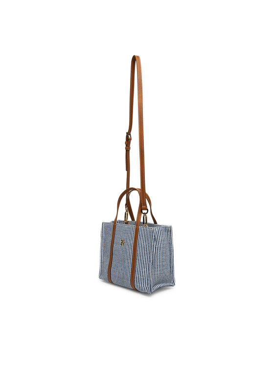 Tommy Hilfiger Tommy Hilfiger Torbica Th Premium Beach Le Mini Tote AW0AW17208 Plava