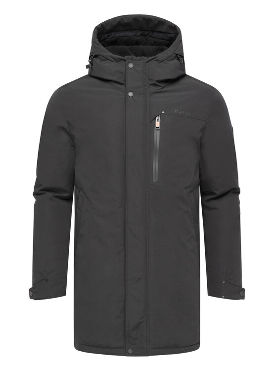 Stone Harbour Stone Harbour Kurtka zimowa Phinoo Czarny Regular Fit