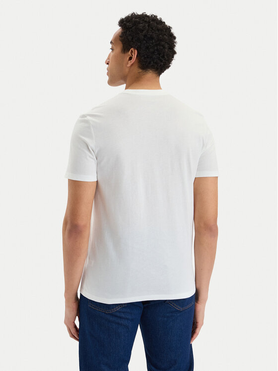 Calvin Klein Jeans Calvin Klein Jeans Majica LV04RG837G Bela Regular Fit