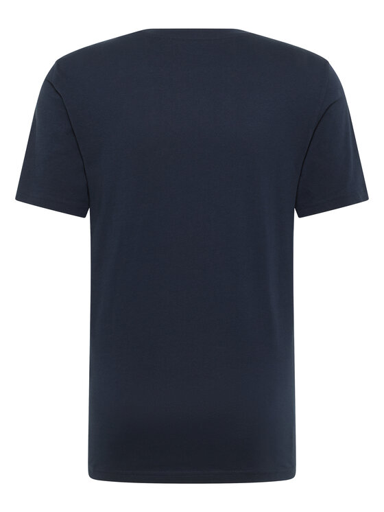 Mustang Mustang T-Shirt Style Austin Granatowy Regular Fit