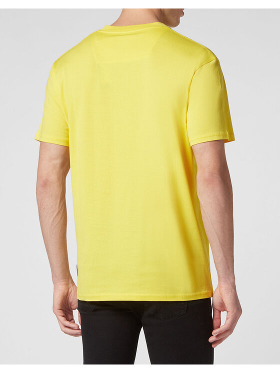 PHILIPP PLEIN PHILIPP PLEIN T-shirt 1491 Giallo Regular Fit