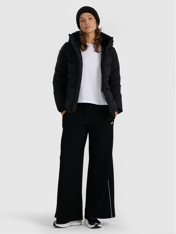 4F 4F Kurtka puchowa 4FRAW25TDJAF0813-20S Czarny Regular Fit
