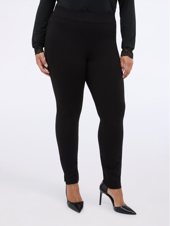 Fiorella Rubino Fiorella Rubino Spodnie materiałowe P713L002239N033 Czarny Skin Fit