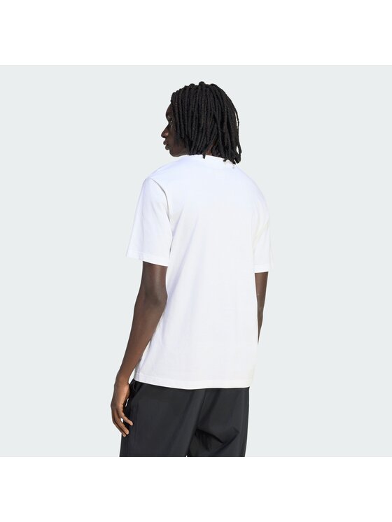 adidas adidas Koszulka techniczna 164333 Biały Regular Fit