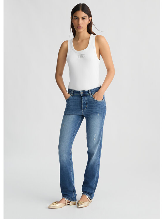 Liu Jo Liu Jo Jeans UA5063DS61578849 Celeste Regular Fit