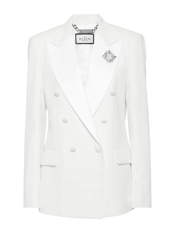 PHILIPP PLEIN PHILIPP PLEIN Marynarka 24845 Biały