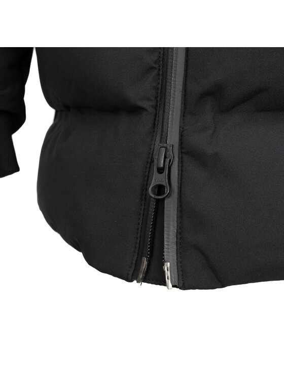 Bergson Bergson Płaszcz zimowy SNOW LEOPARD Czarny Regular Fit