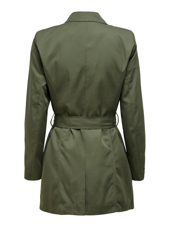 ONLY ONLY Trench 15191821 Verde Regular Fit