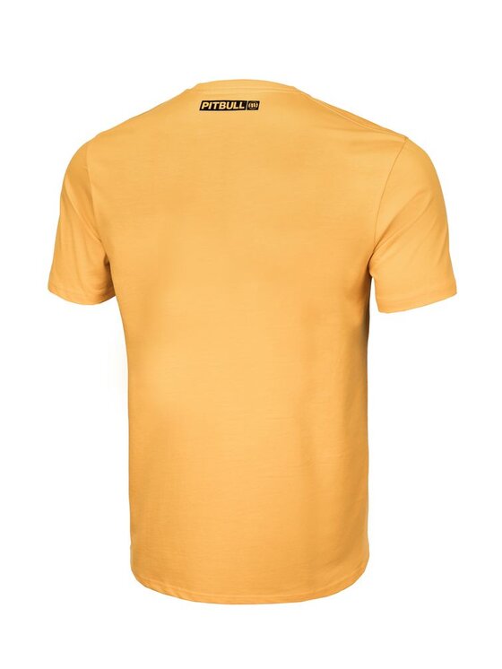 PITBULL PITBULL T-Shirt Koszulka Żółty Regular Fit