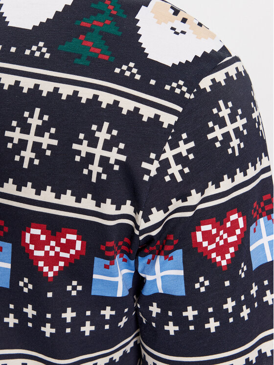 Jack&Jones Jack&Jones Marškinėliai 12246604 Tamsiai mėlyna Standard Fit