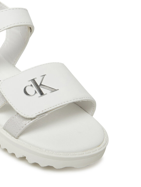 Calvin Klein Jeans Calvin Klein Jeans Σανδάλια V1A2-82039-1013X S Λευκό