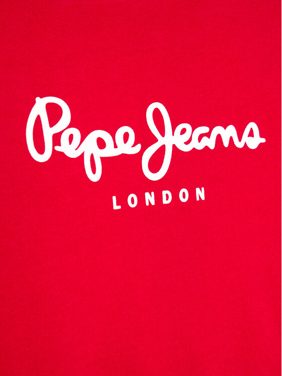 Pepe Jeans Pepe Jeans Sweatshirt Winter Ronit PB581254 Rouge Regular Fit
