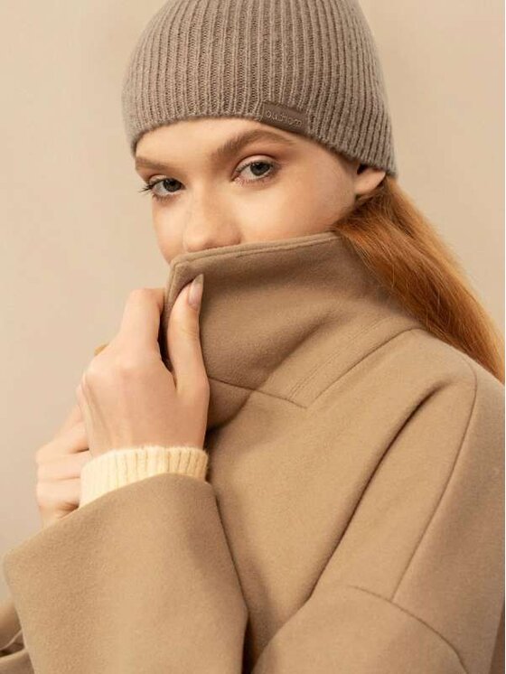 Outhorn Outhorn Prechodný kabát OTHAW22TCOUF003-82S Hnedá Loose Fit
