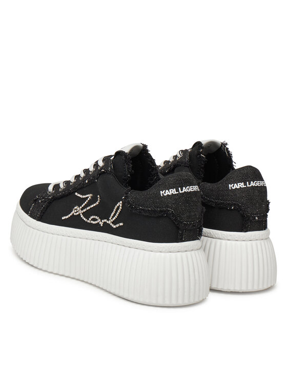 KARL LAGERFELD KARL LAGERFELD Tenisice KL42372S Crna