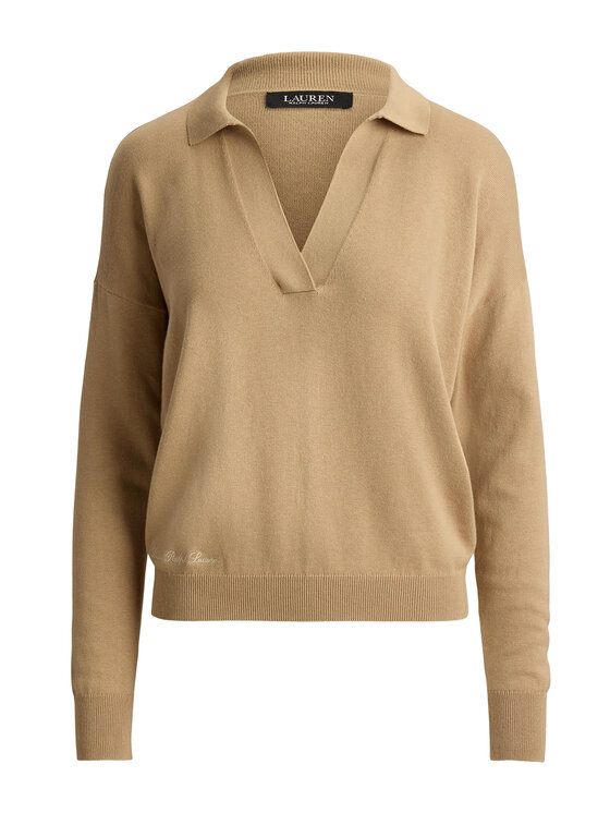 LAUREN RALPH LAUREN LAUREN RALPH LAUREN Πουλόβερ 200P14056004 Μπεζ Regular Fit