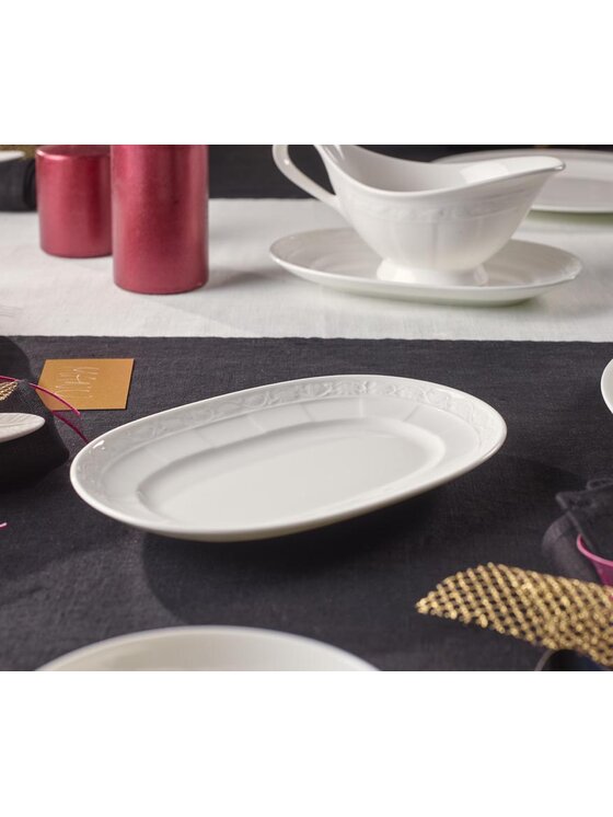 Villeroy & Boch Villeroy & Boch Talerz White Pearl Villeroy & Boch Biały